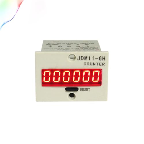Compteur électronique JDM11-6H AC 220V gris pour comptage de production