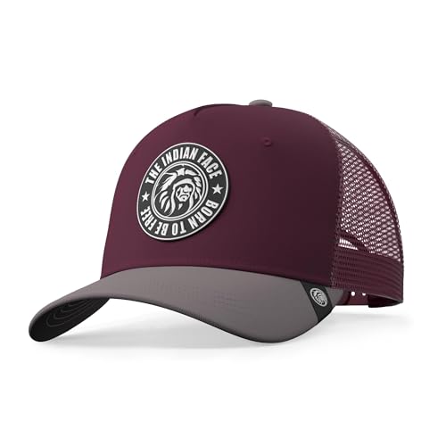 The Indian Face Casquette Born to Be Free Red/Grey