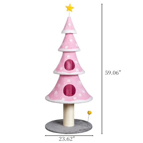 Árbol de Navidad Iluminado VINGLI 7.5ft miniatura 2