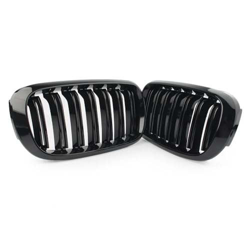 Grilles pare-chocs avant pour X5 F15 et X6 F16 2014-2017 double barres