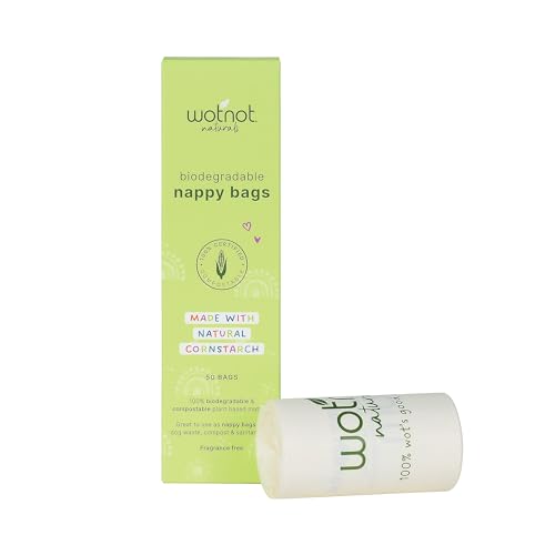 Wotnot - Biodegradable Diaper Bags, 50 count (Pack of 3)