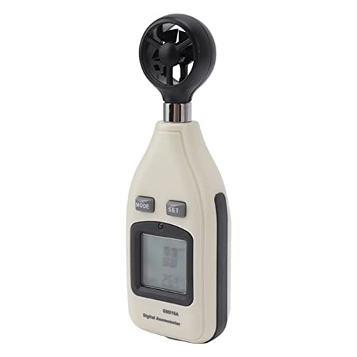 Digital Anemometer LCD Wind Speed Temperature Gauge for Outdoor Activities