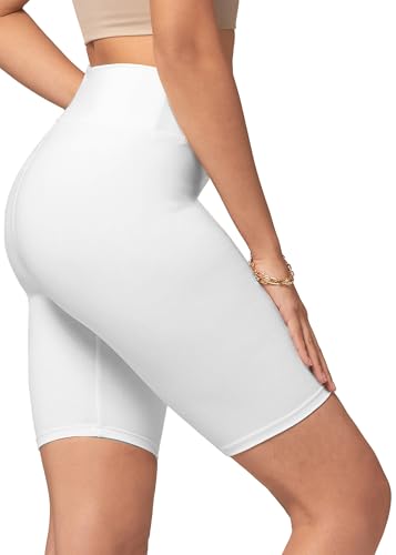 Conceited High Waisted Ultra Soft Leggings for Women - Full Length, Capri Length and Biker Shorts - Available in Plus Size