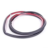 Plug and Play, ajuste directo, fácil instalación: no requiere montaje complicado ni modificaciones. Esta tira de sellado de goma está diseñada para una instalación Plug and Play, un ajuste directo sin ningún problema.