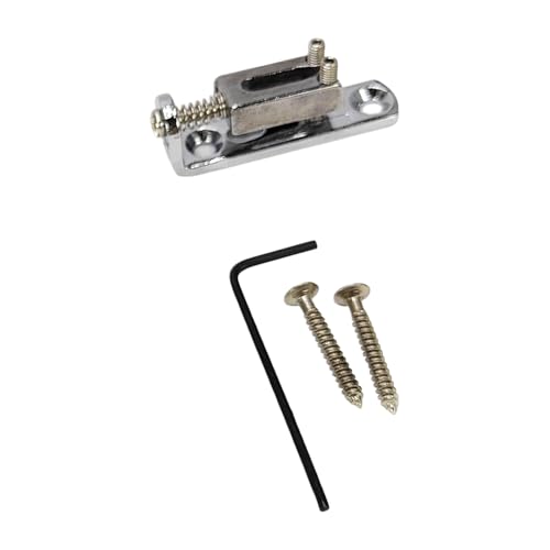 Multifunctional Metal Electric Guitar Bridge with Enhancing Sound Conduction for Clear Notes and Stable Operations Split Bridge