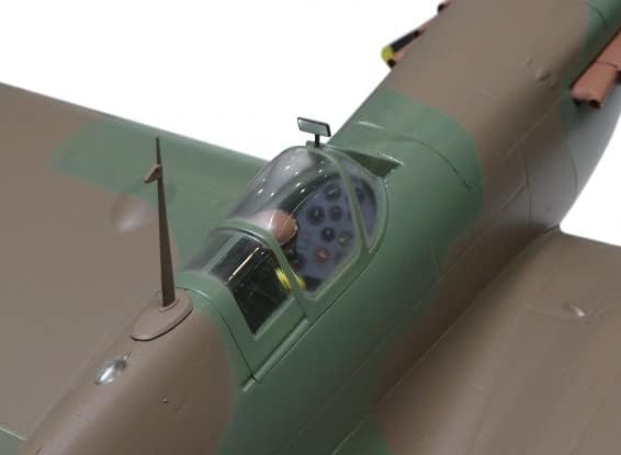 Close-up of the cockpit area of the Durafly Spitfire Mk2a