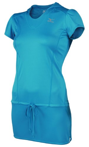 Túnica de running Mizuno Meridian mujer con cobertura extra para evitar rozaduras
