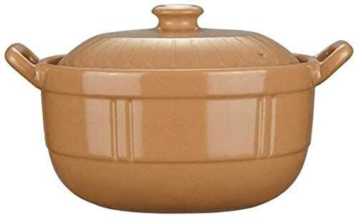 Cocotte en terre cuite 3L : cuisinez sans attacher et nettoyage facile