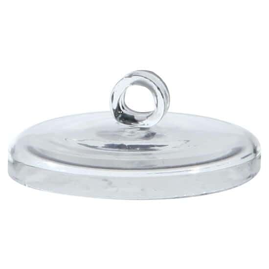 Cole-Parmer Quartz Crucible Lid, 100 mL, 1 ea