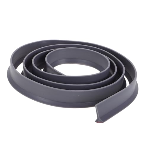 JECOMPRIS Seal Strip Shower Flexible Self-Adhesive Barrier for Bathroom Kitchen Splash Guard for Dry Wet Separation Easy Installation Maintenance