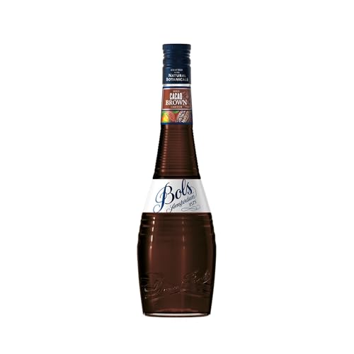 Bols Crème de Cacao Brown 50cl Premium Chocolate Liqueur 24% ABV Crafted with AllNatural Ingredients for Elevated Cocktails