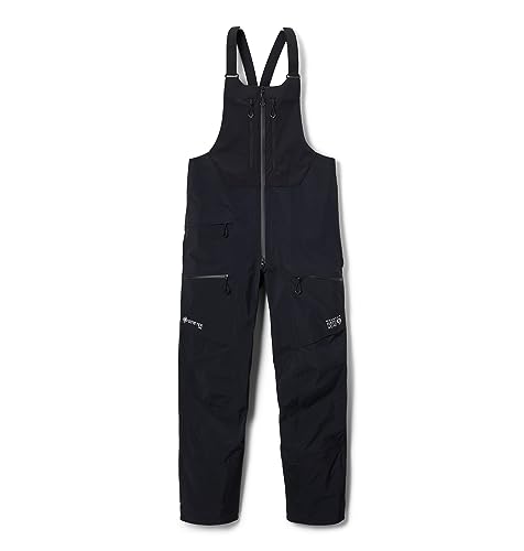 Mountain Hardwear Men's Routefinder GORE-TEX PRO Bib, BLACK, Large x Short