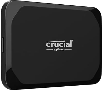 Crucial X9 1 TB USB tipo-C 3.2 Gen 2 [3.1 Gen 2] Nero (X9 1 TB Black - Warranty: 12M)