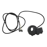Vibsky 3-in-1-Motorrad-Schalter, für Elektrofahrräder, Roller, Licht, Blinker für Hupe, ON/OFF-Taste für Elektrofahrräder, E-Bikes, Scooter-Lenker