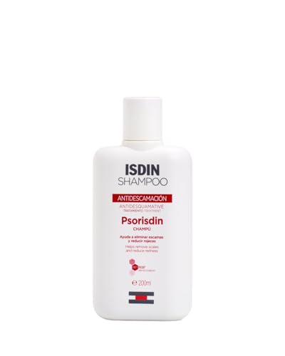 Isdin Psorisdin Control Champú, Elimina escamas y Reduce Rojeces del Cuero Cabelludo de Personas con Psoriasis 1 x 200ml