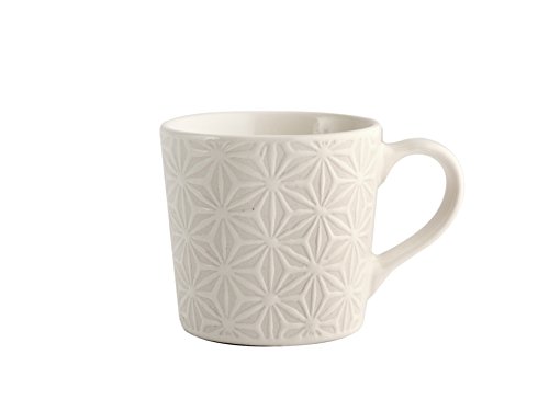 H&H 6 tazas de café de cerámica, decoración variada, sin plato, 80 cm³ - Imagen 5