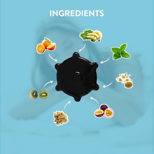 Liposomal Yummy Gummies Axtizz For Deep Sleep & Relaxation With Liposomal Melatonin, Chamomile & Vitamin B6 | Blueberry Flavor | 0 Side Effects, 0 Sugar, Vegan | 30 Days Pack (30 count (Pack of 1))