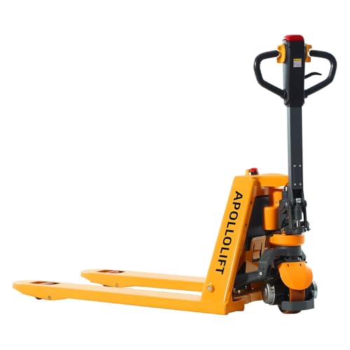 APOLLOLIFT Electric Pallet Jack Powered Lithium Battery Classic Pallet Truck 3300Lbs Capacity 48'...
