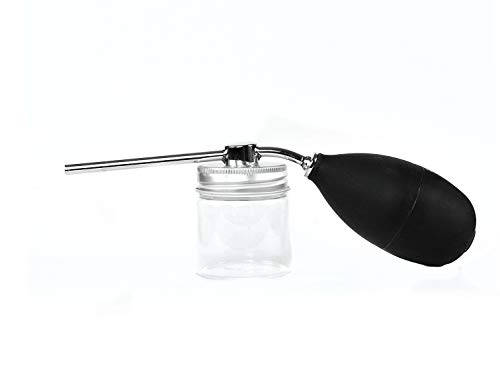 Finally Hair Hair Fiber One-Handed Steady Stream Hair Fiber Sprayer (no fibers included). Sprays precision straight line of hair fibers for a perfect hairline. No fibers included. Sprayer Only.