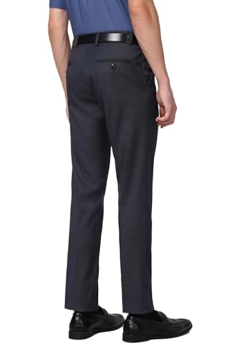 Image of Peter England Premium Formal Trousers - Cross Pocket Style