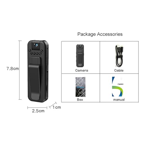 ANVJA HD 1080P ~jJ|[^u^fW^rfIR[_[x@{fBJԊOiCgrW~j`ArfIJ(With 32GB TF Card)
