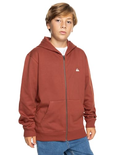 Quiksilver Basichoodzipyth Sudadera, Henna, 12 años para Niños
