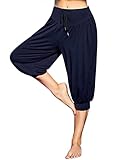 Locker Yogahose: Die locker sitzende Yogahose ist bequem und strapazierfähig und bietet mehr Bewegungsfreiheit.