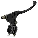 JNXIJ Motorcycle Clutch Lever, 7/8' 22mm Left Clutch Brake Lever Perch Replacement, Motorcycle Handlebar Folding Brake Handle for CRF70 CRF80 XR200 Pit Dirt Motor Bike Motocross Parts