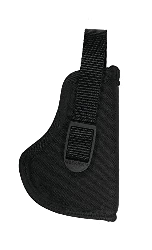 Uncle Mike's Black Kodra Nylon Sidekick Hip Holster (Size 12, Right-Hand)