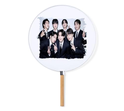 ABANICO ESTILO PAI PAI BTS grupo gala fan meeting japon cantantes moda primavera verano elegante