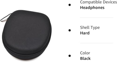 Image of M.G.R.J Portable Carrying Case Cover for Bose New QuietComfort Ultra /Bose Noise Cancelling 700 Wireless Noise Cancelling Headphones (Hard|EVA|Black)