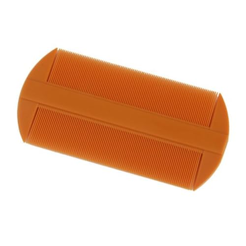 Beavorty 12piezas Peine Antipiojos Doble Cara De Plástico Con Dientes Finos Para Detección Uso Cabello Seco y Mojado Colores Aleatorios