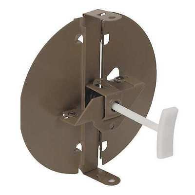 4JRL8 Snap On Butterfly Damper, 8 In Duct Dia.