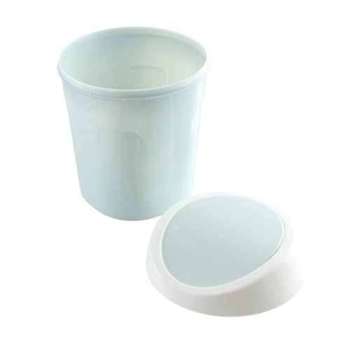 Image of Leadigol 1PCS Mini Trash Can,Small Trash Can Plastic Garbage Storage Bin Waste Basket Storage Organizer for Kitchen