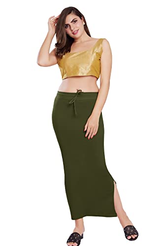 Image of RANI SAAHIBA Women's Stretchy Slim Fishcut Petticoat Cotton Shapewear