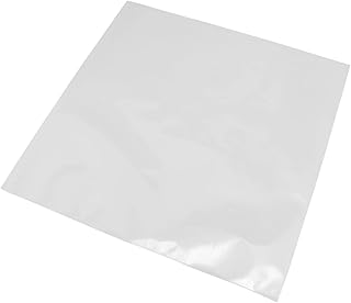Homoyoyo 50 Pçs Recipiente Transparente De Plástico Para Ir Recipientes Transparentes Sacos De Poli Vinil Capa De Álbum De Vinil Proteção De Registro Guarda-Registros De Vinil Tampa