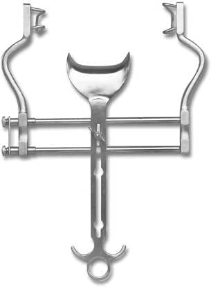 Saini_MEDICOS Abdominal Surgical Retractor Heavy Duty Stainless Steel