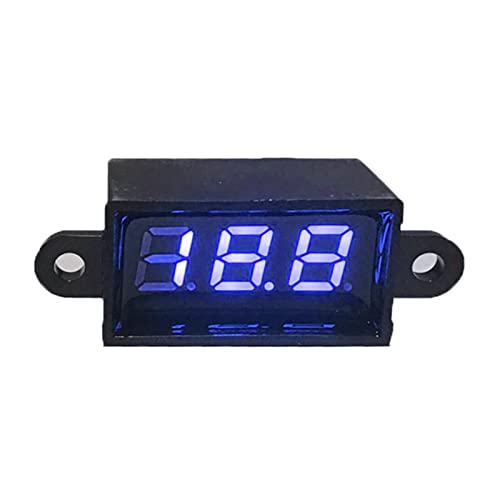 Mini Digital Voltmeter LED Waterproof Car Moto Electric Voltage Test Meter