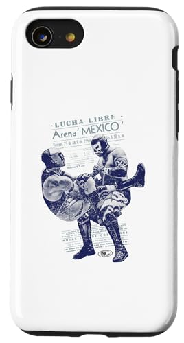 Coque iPhone SE Lucha Libre mexicaine antichoc rigide 7 / 8