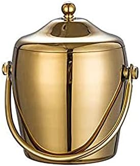 TEMKIN Refrigerador del Cubo del Vino de Champán del Cubo de Hielo del Acero Inoxidable para el Estilo del Restaurante de la Barra TEMKIN Refrigerador del Cubo del Vino de Champán del Cubo de Hielo del Acero Inoxidable para el Estilo del Restaurante de la Barra