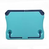 Atril de música ABS para el hogar y viajes, ligero y plegable para mayor comodidad (azul)