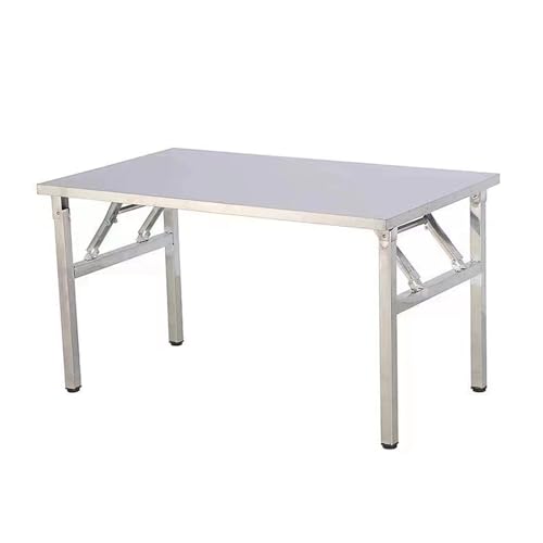 Tavolo pieghevole in acciaio inox – piano di preparazione e lavoro portatile per cucina, casa e stoccaggio