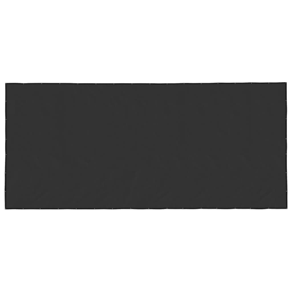 HDPE Containernetz 3,5 x 8 m Schwarz, Robustes Abdecknetz aus 100% HDPE mit Messingösen zur sicheren Ladungssicherung auf dem Container, UV- und witterungsbeständig, für offene