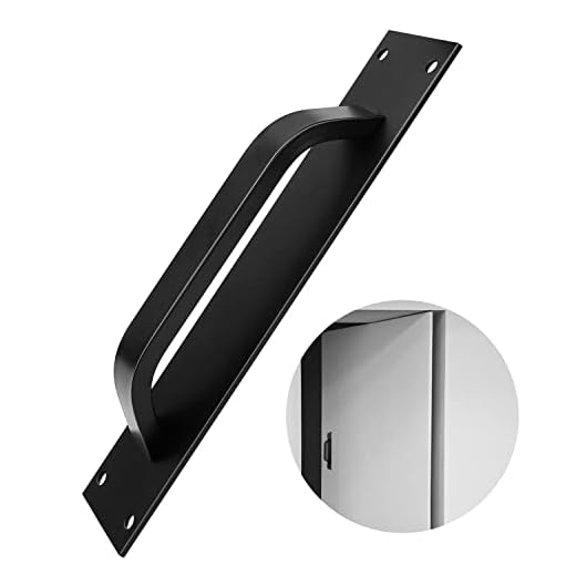Aluminio Tirador de Puerta, MYLERCT Black Tirador Puerta Corredera, European Minimalist Tiradores de Cocina for Kitchen, Furniture, Cabinets, Door Knobs