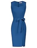 GRACE KARIN Damen Brautkleider Knielange Abendkleider Vintage Dinner Party Cocktailkleid CLK01-01 M