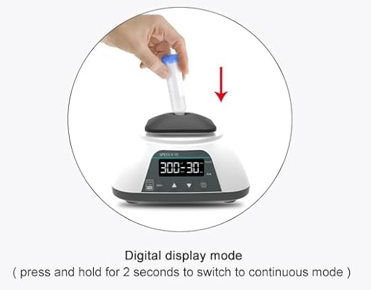 Multi Plate Vortexer Lab Vortex Mixer with 8 Modules Operating Mode Touch/Run Speed Range Touch 0-3000 RPM Run 100-3000rpm Brushless Motor LCD Display