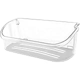 240356402 Clear Refrigerator Bin for Electrolux and Frigidaire, Upper Slot Replacement Shelf, Gallon...