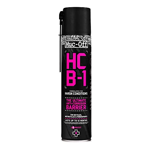 Muc Off HCB-1, 400 ml - Hochwertiger Korrosionsschutz - Rostschutz Spray für Fahrräder, Motorräder und Powersports - Hält bis zu 12 Monate