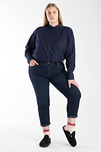 SLINK Jeans Mid Rise Easy Fit Boyfriend - Denim - Plus Size2