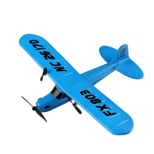 Aeronave RC Toyvian de alas fijas: avión teledirigido seguro de 2.4ghz para niños